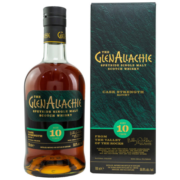 GlenAllachie 10 y.o. Cask Strength Batch 7 Speyside Single Malt Scotch Whisky